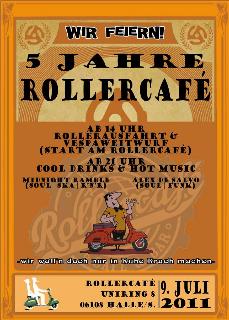 Rollercafé Halle PARTY 9.7.¿11